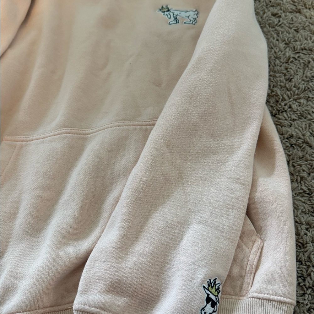 Boys GOAT sweatshirt (peach) size xsmall - Picture 4 of 5